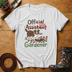 Boarder Collie Official Head Gardener T-shirt