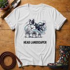Collie Head Gardener T-shirt
