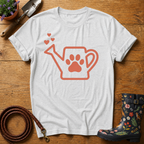 Paw Print Watering Can T-shirt
