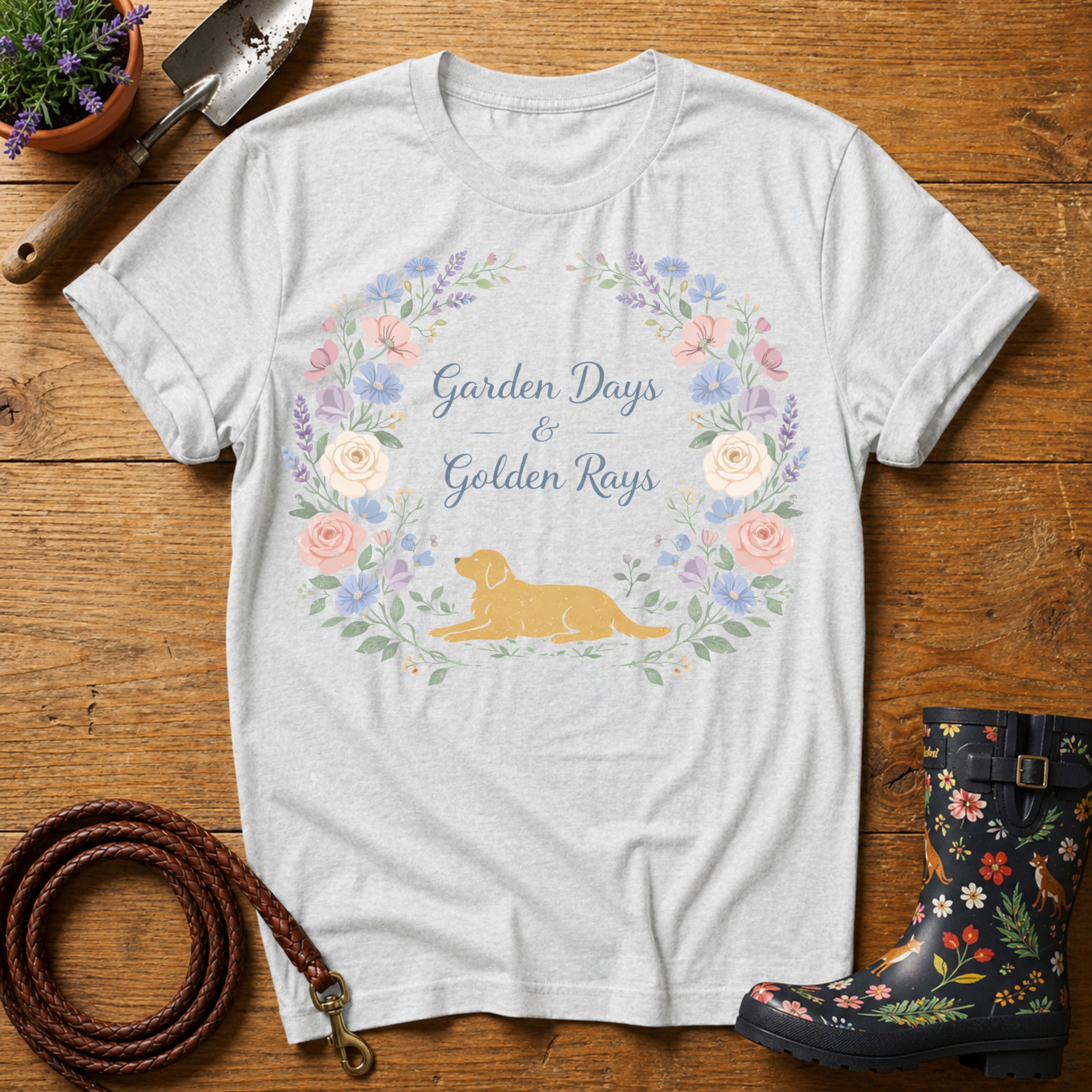 Garden Days & Golden Rays T-shirt