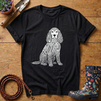 Spaniel of Flowers T-shirt