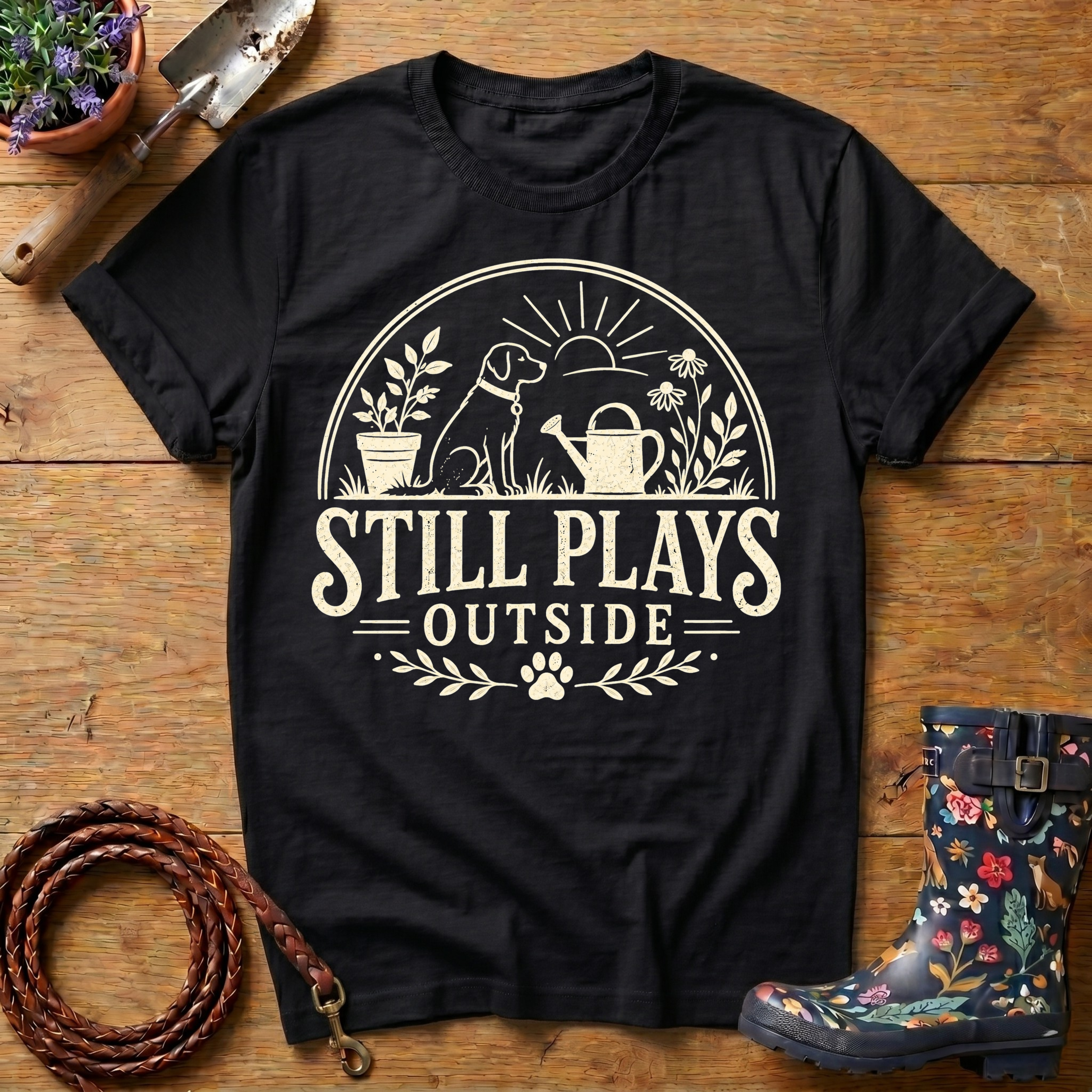 Still Plays Outside T-shirt