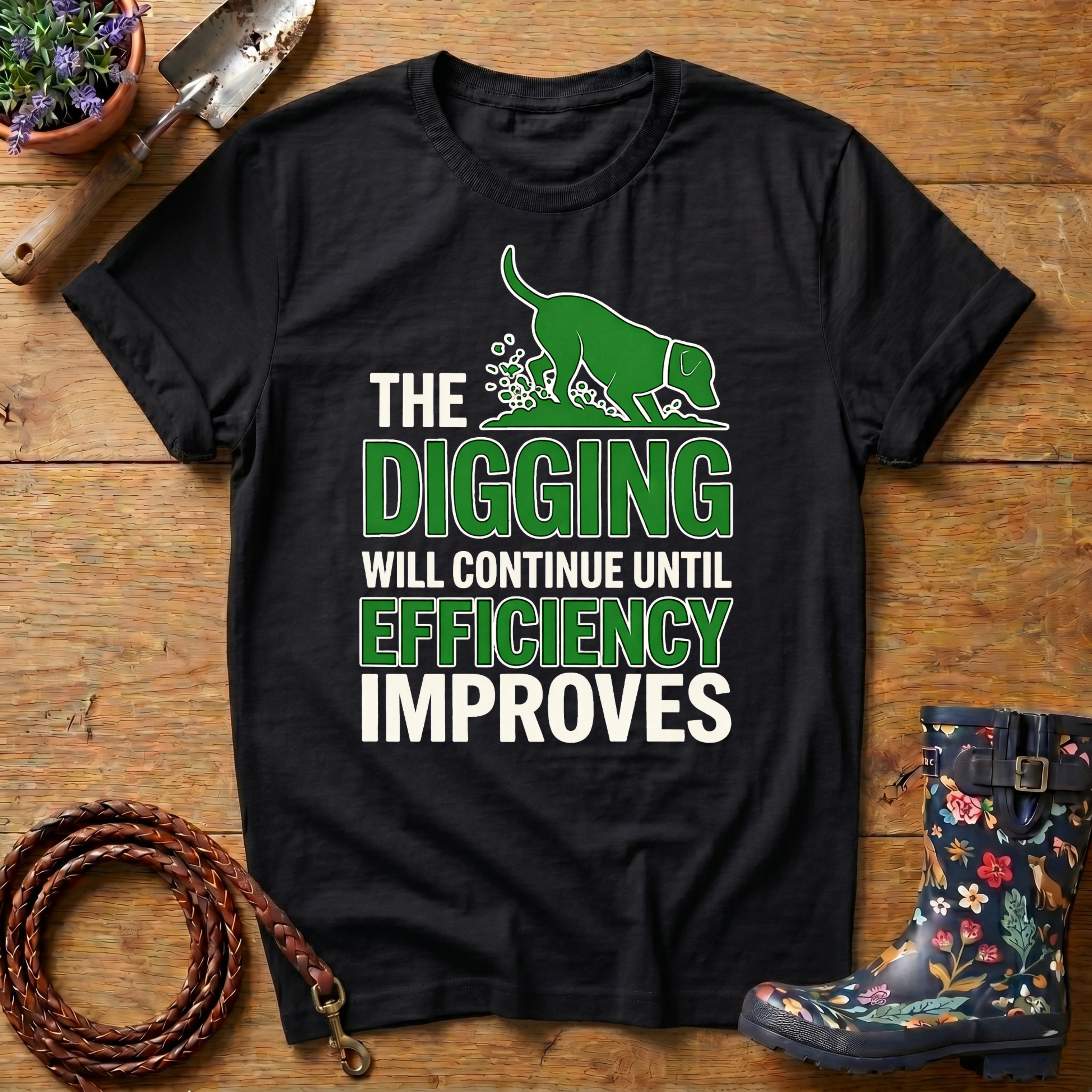 The Digging Will Continue T-shirt