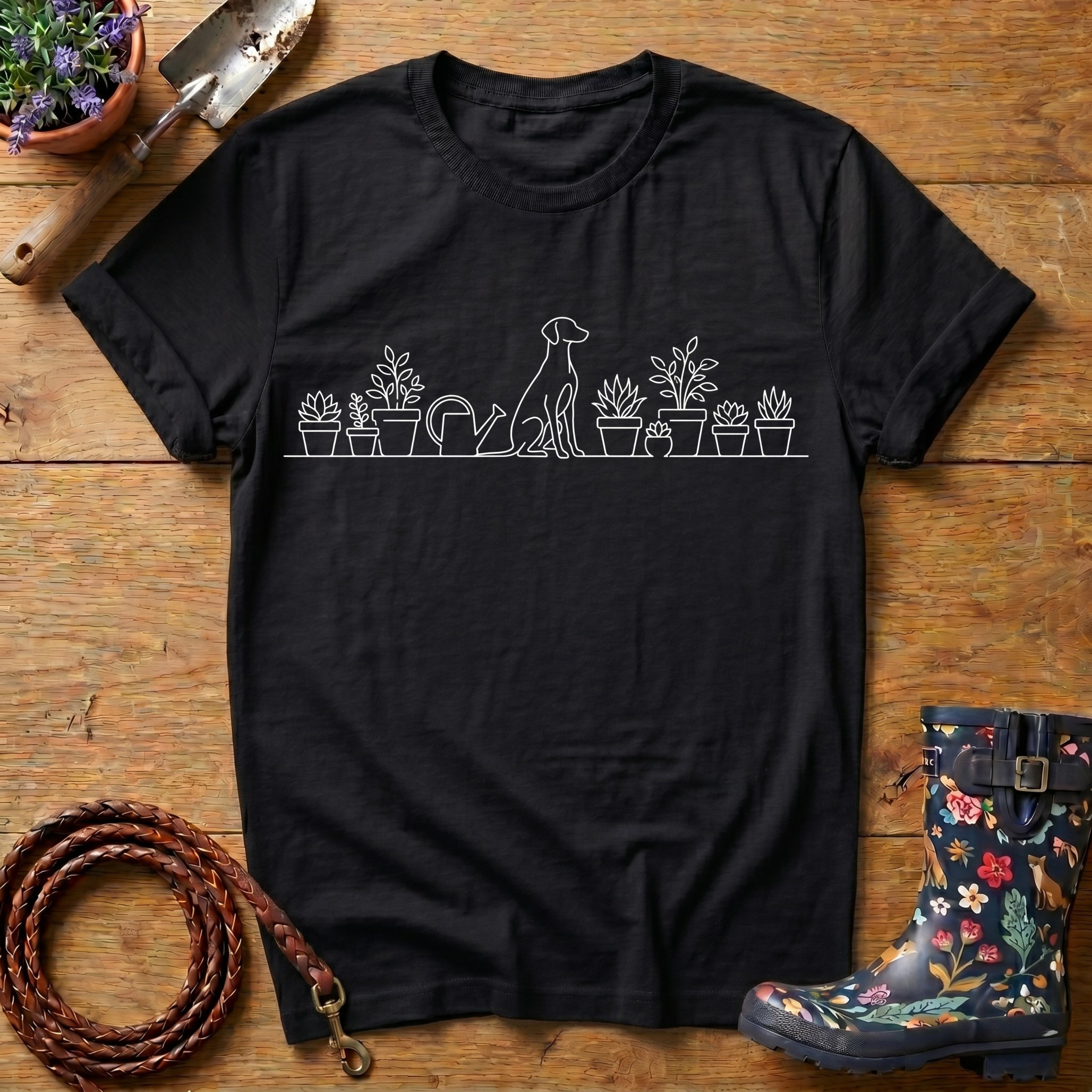 Greyhound Vector Line T-shirt