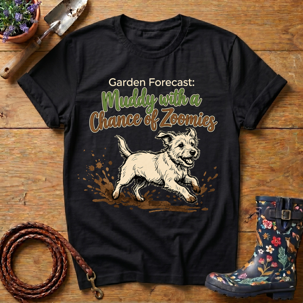 Garden Forcast = Zoomies T-shirt