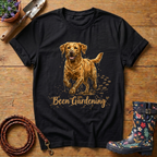 Golden Lab 'Been Gardening' T-shirt