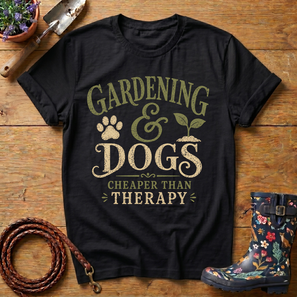 Cheaper than Therapy text T-shirt