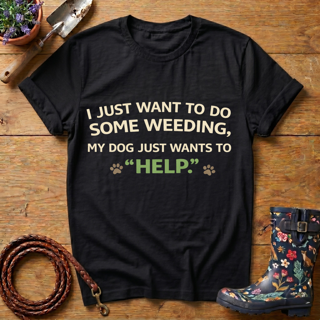 My Dog Just Wants To Help T-shirt