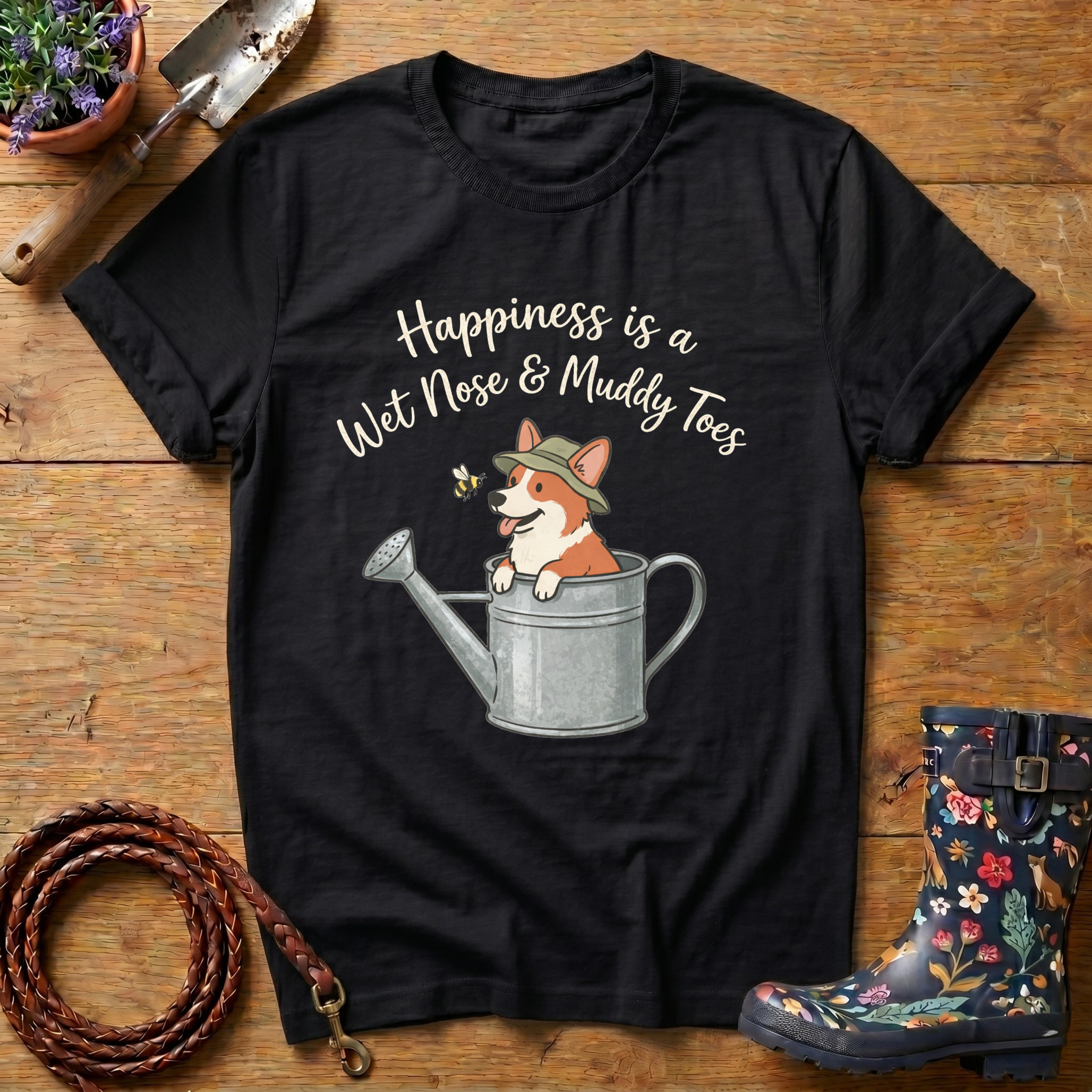 Happiness is a Wet Nose T-shirt