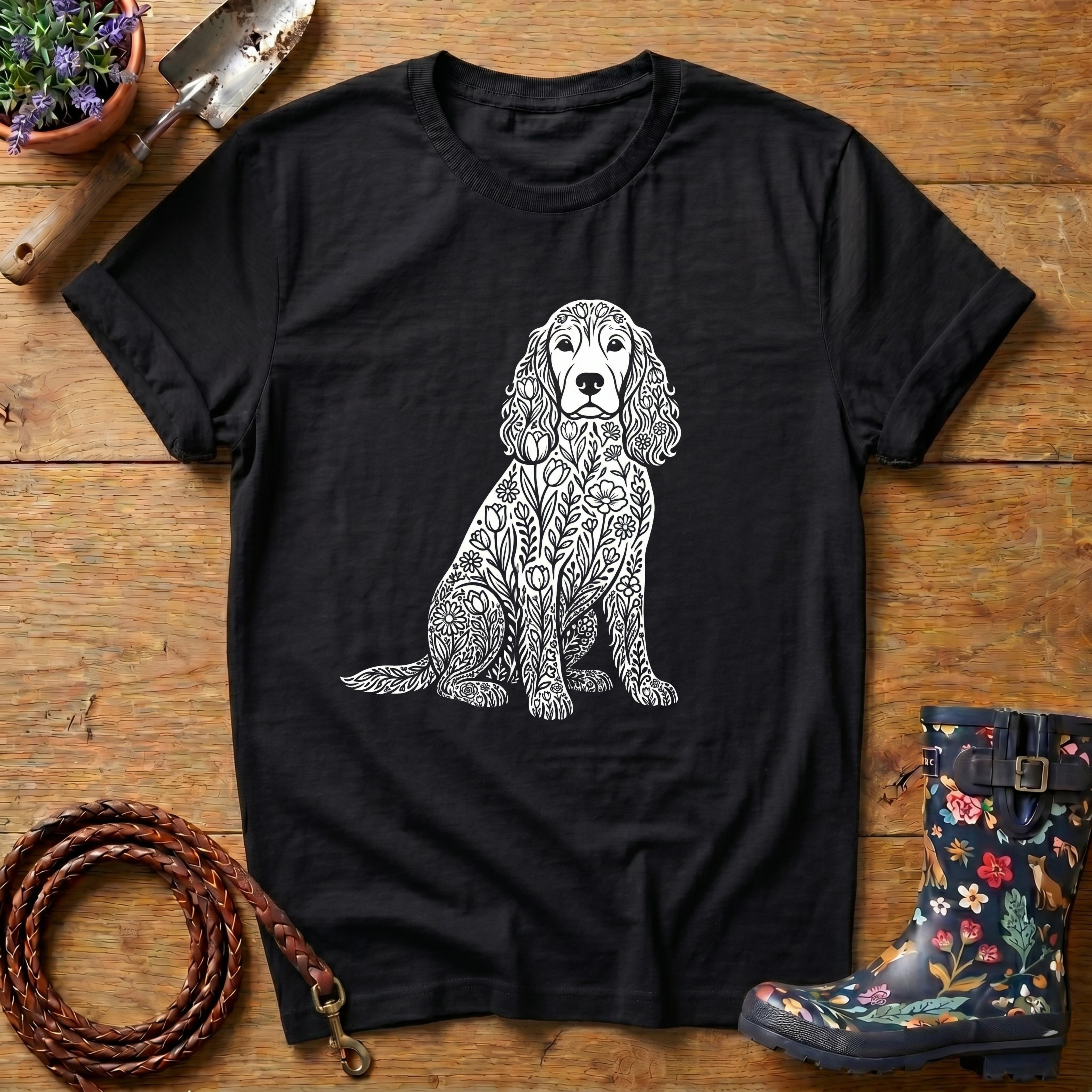Spaniel of Flowers