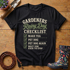 Rainy Day Checklist T-shirt