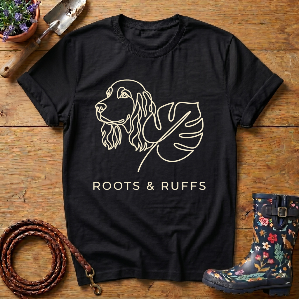 Spaniel Roots & Ruffs T-shirt