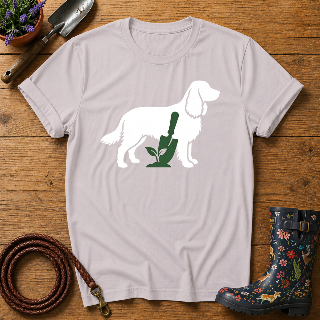 Spaniel & Trowel T-shirt
