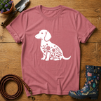 Dachshund Sunflowers & Butterfly T-shirt