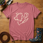Boarder Collie Tulip T-shirt