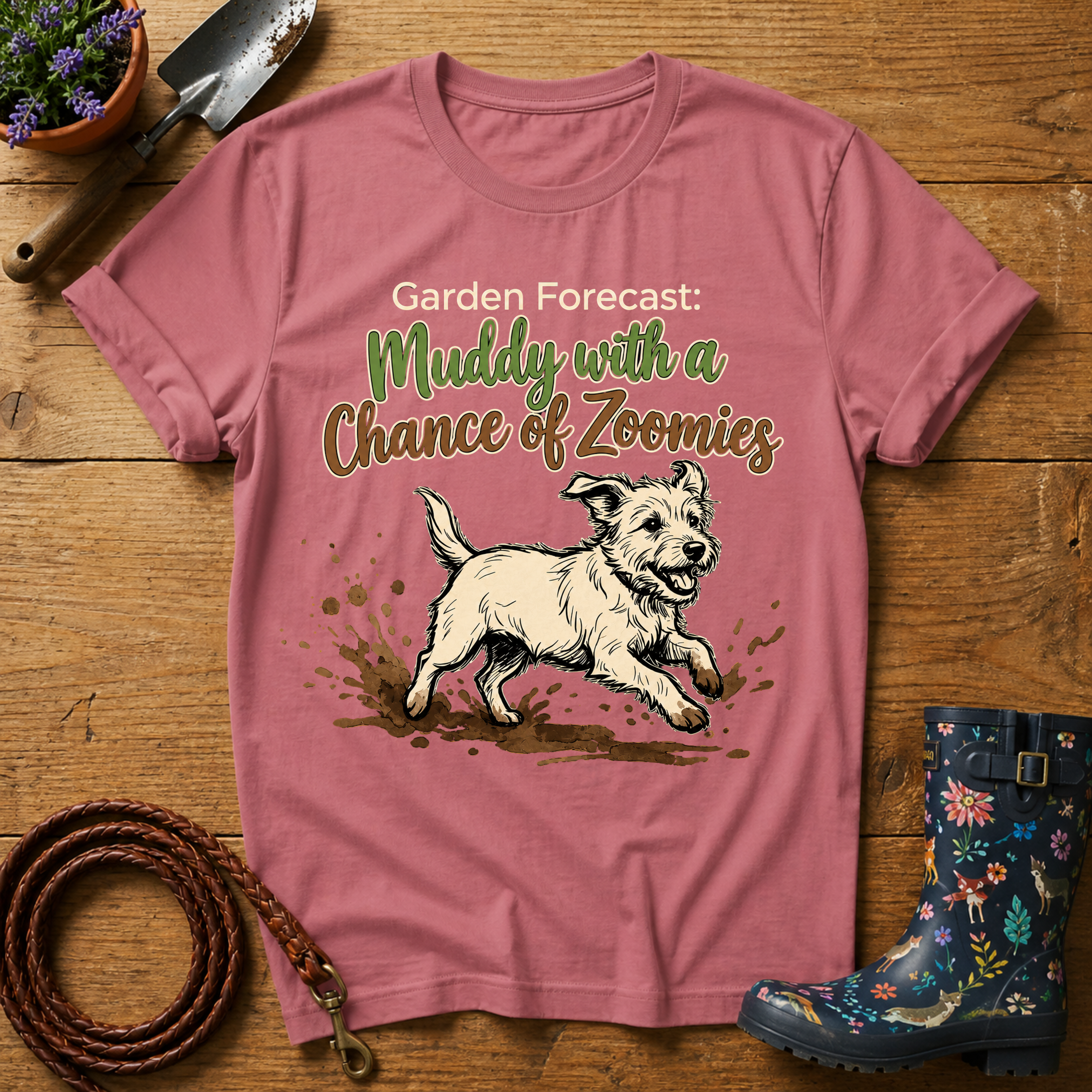 Garden Forcast = Zoomies T-shirt