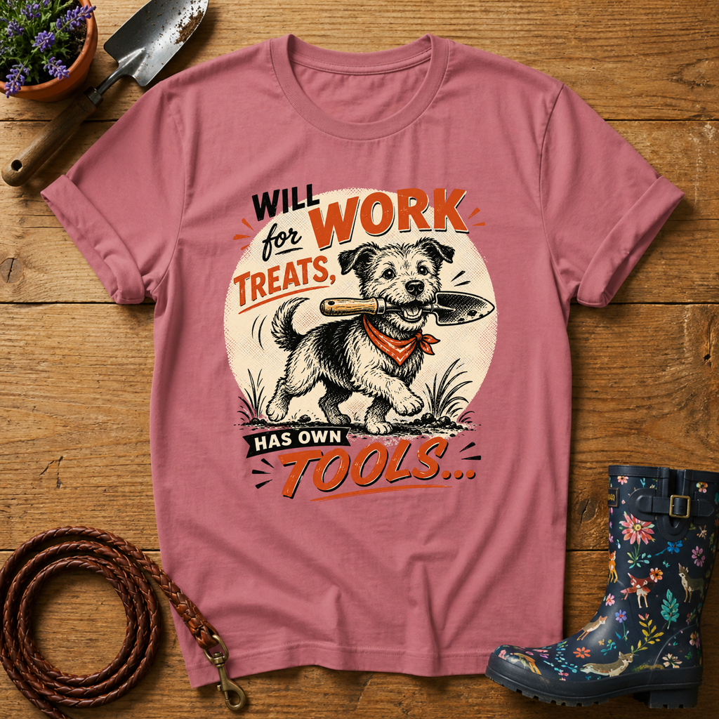 Will Work For Treats T-shirt