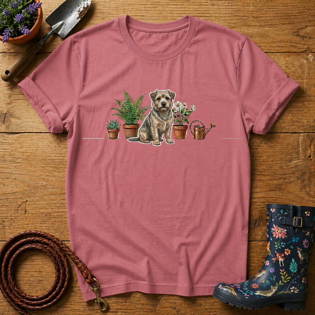 Norfolk Terrier Plant Guard T-shirt