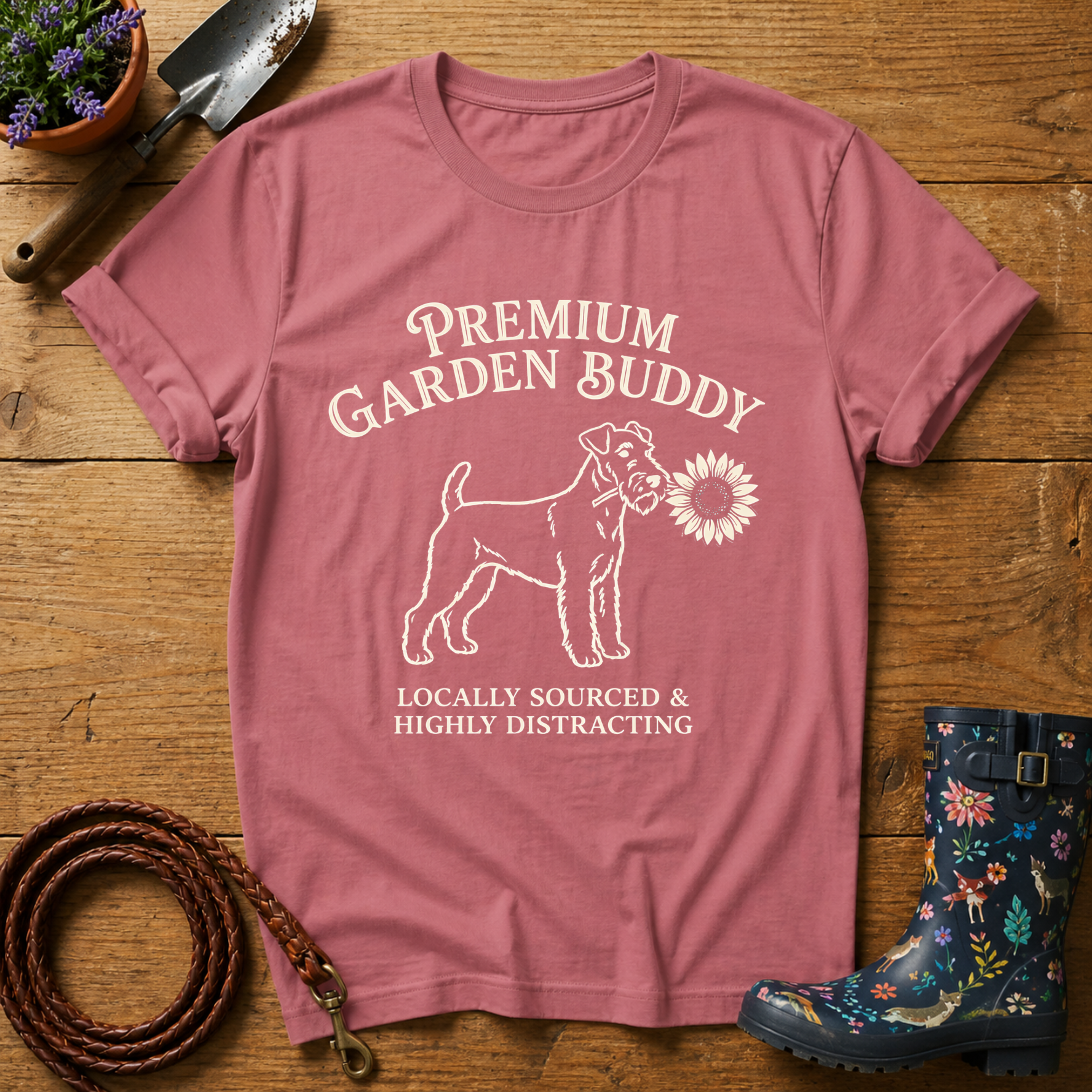 Terrier Premium Garden Buddy T-shirt