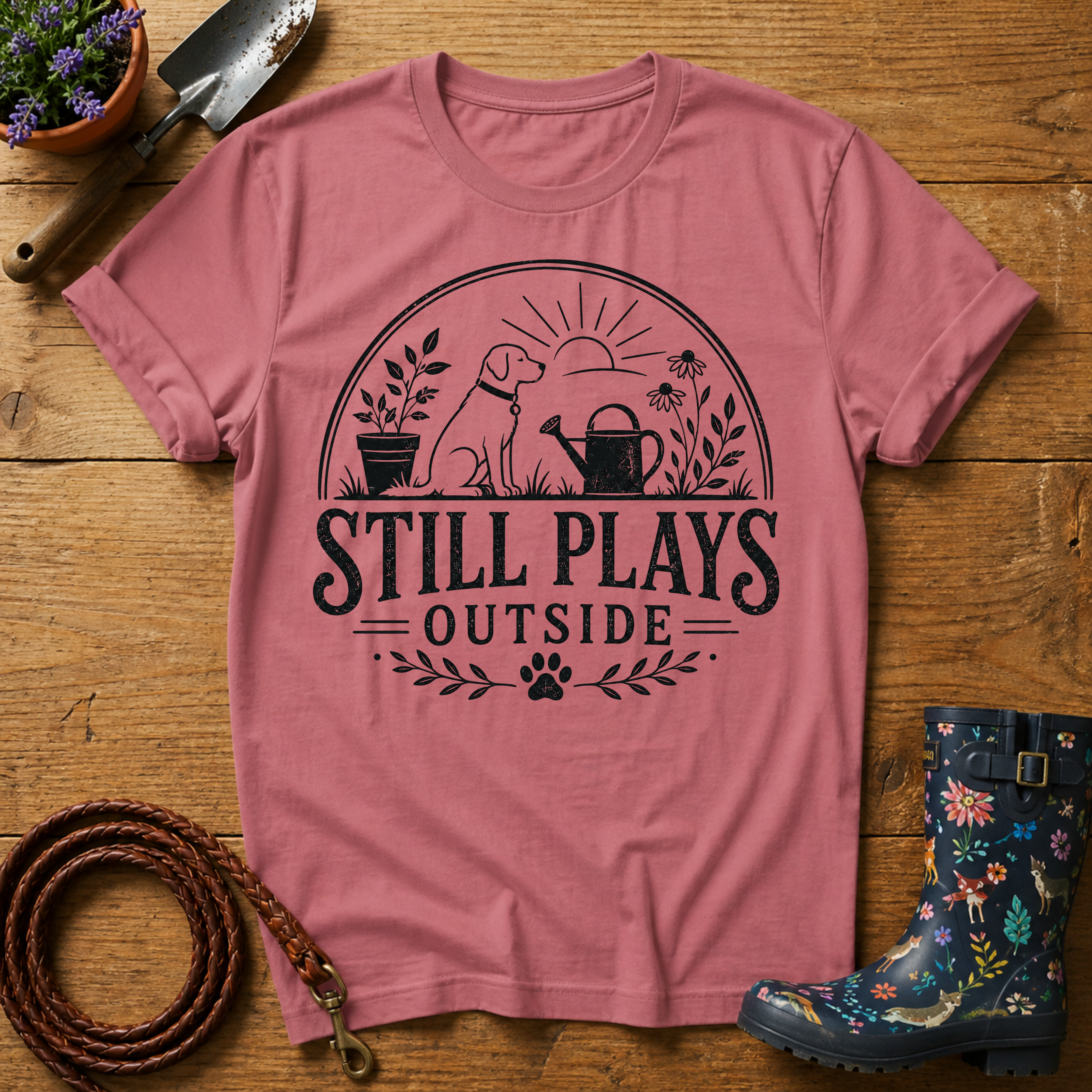 Still Plays Outside T-shirt
