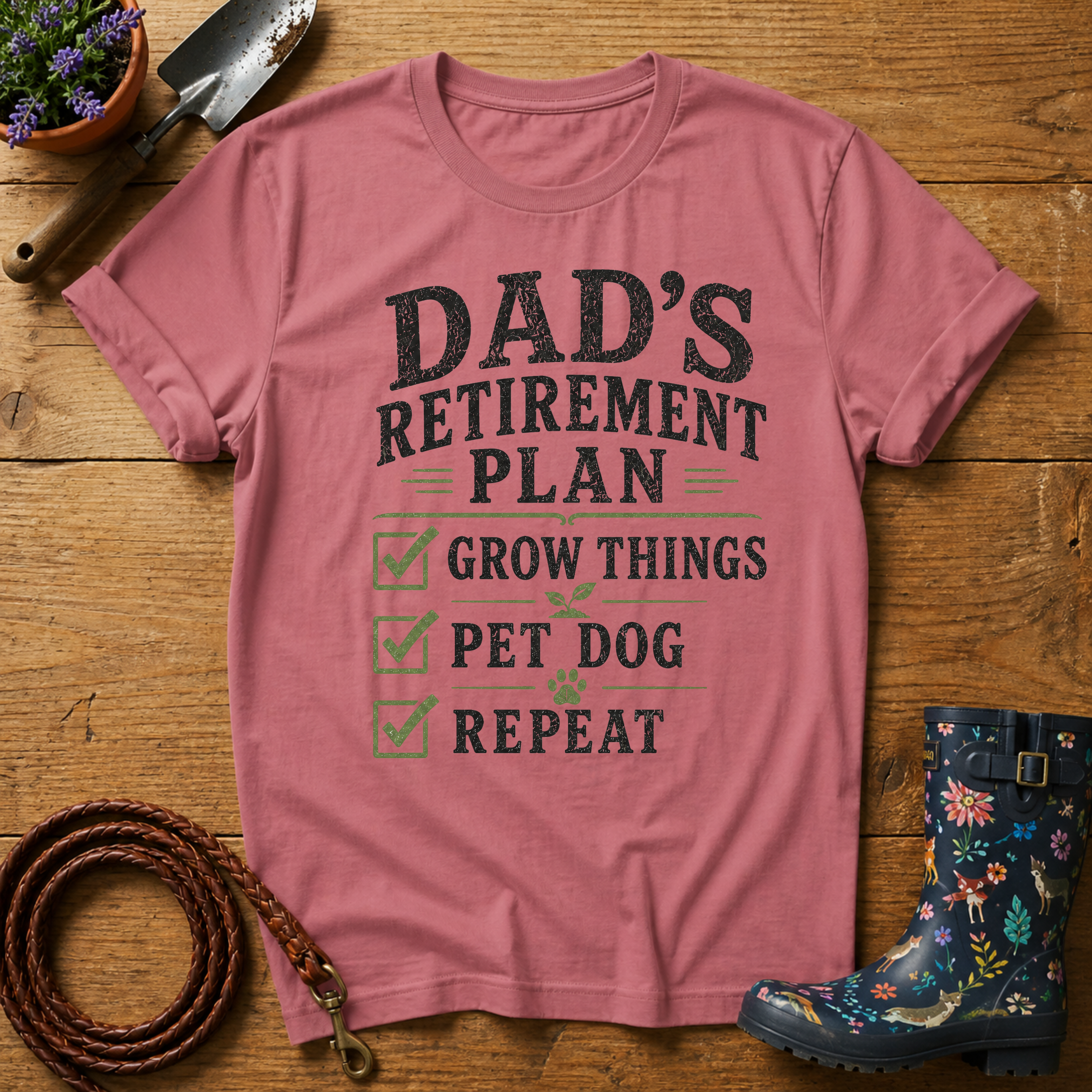 Dads Retirement Plan T-shirt