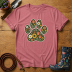 Paw of Flowers T-shirt