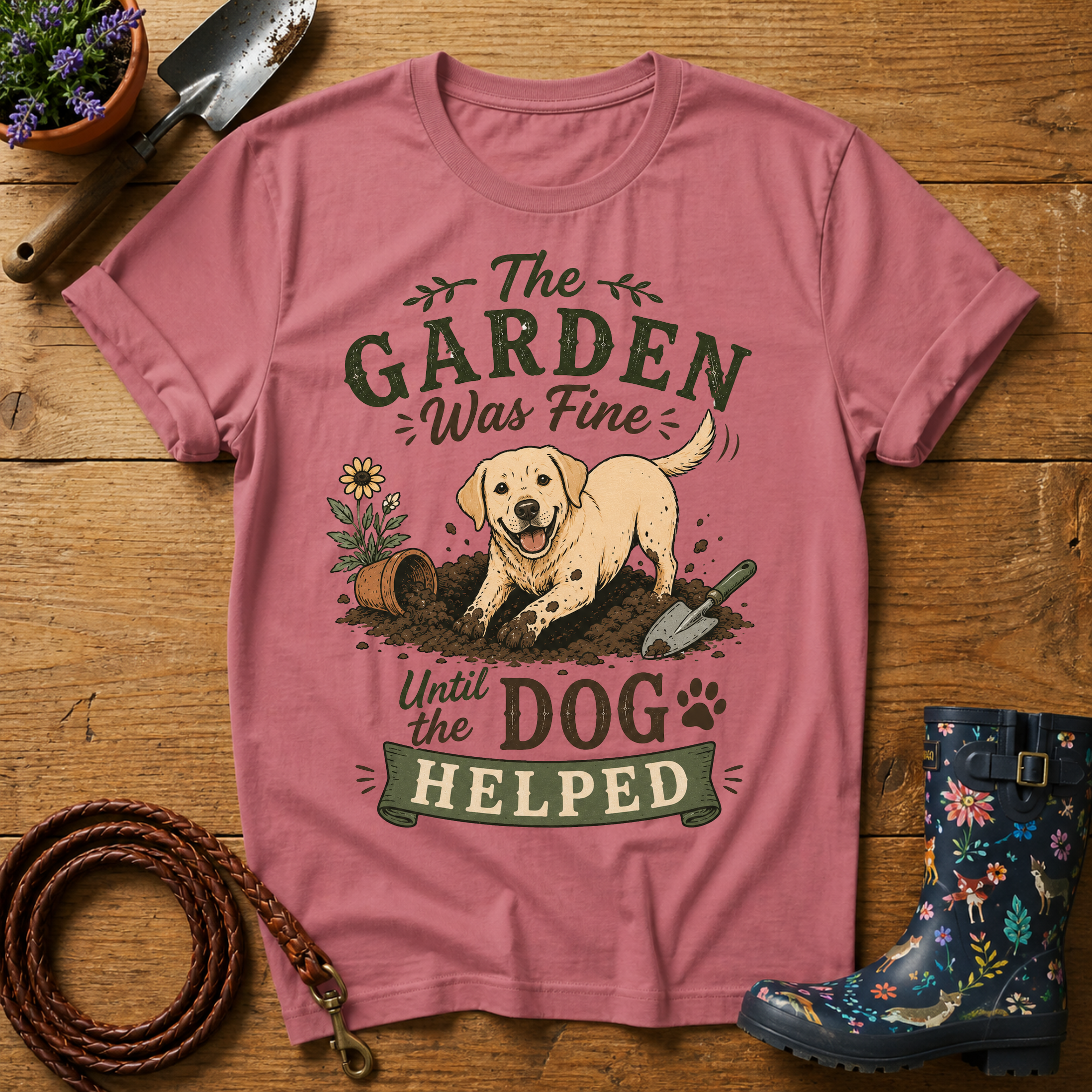 The Garden Was Fine T-shirt