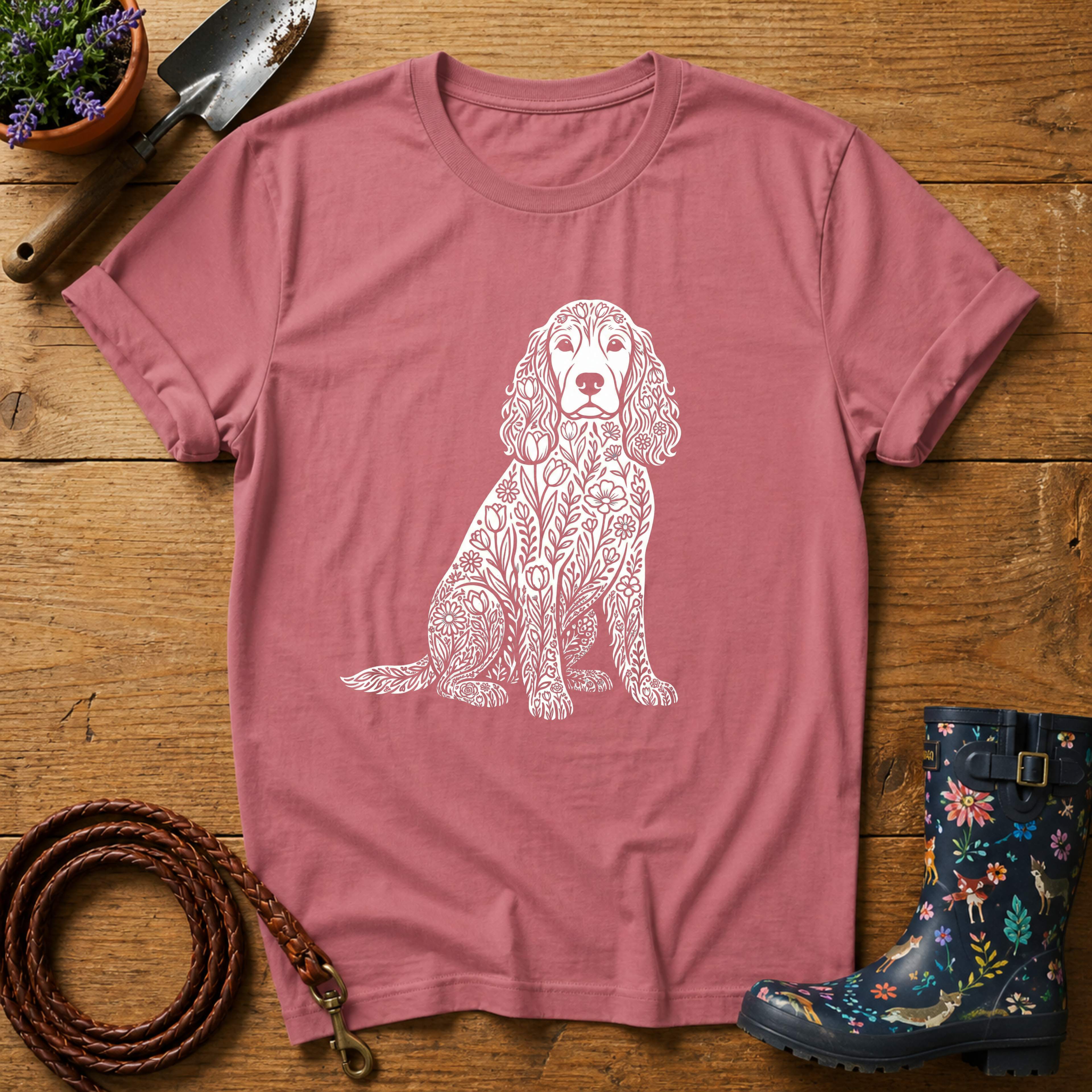 Spaniel of Flowers