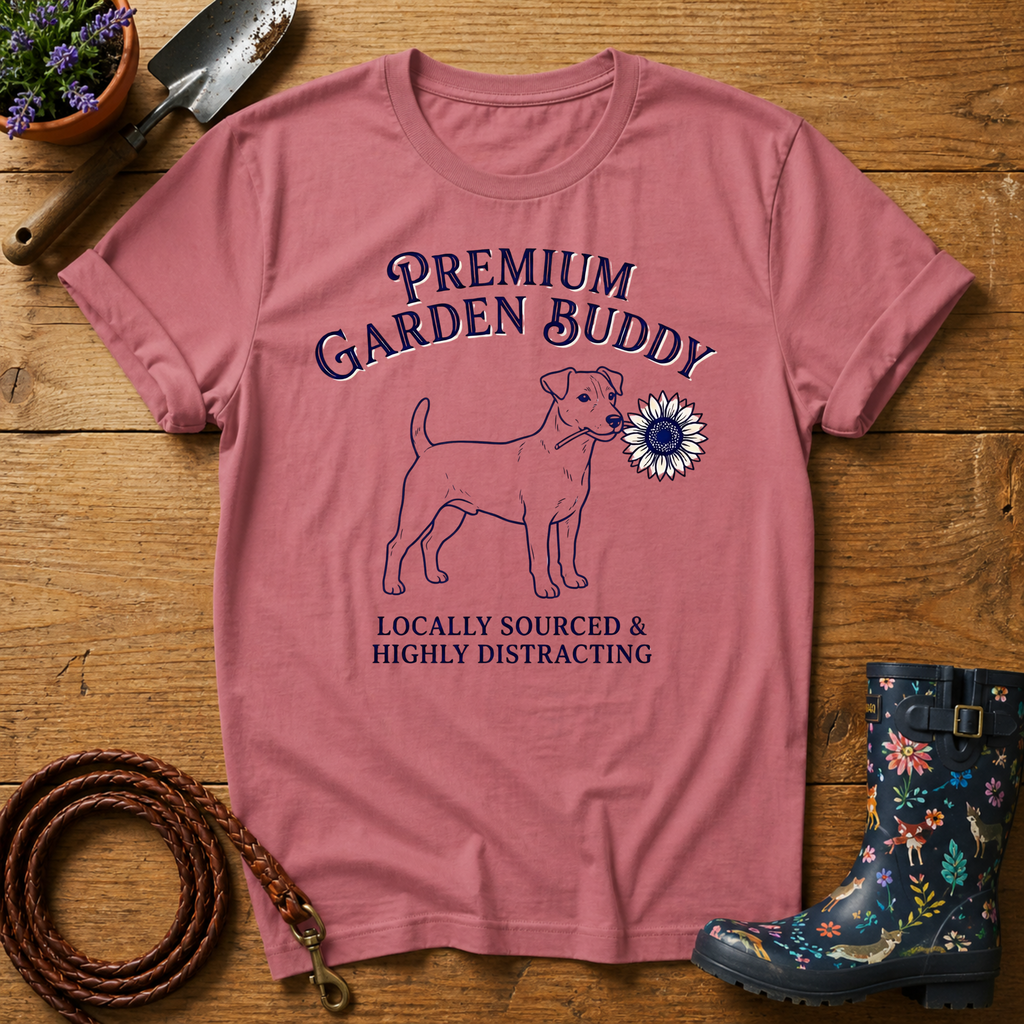 Jack Russel Premium Garden Buddy T-shirt