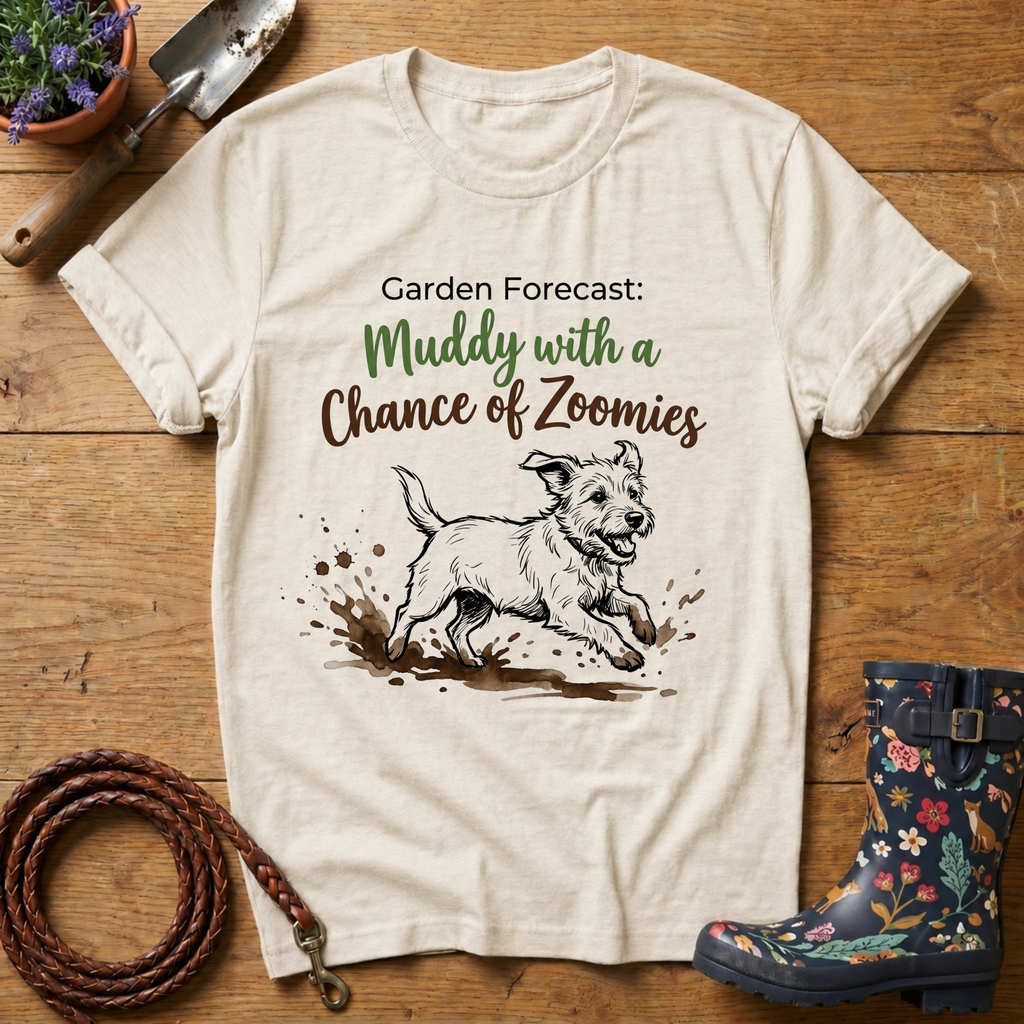 Garden Forcast = Zoomies T-shirt