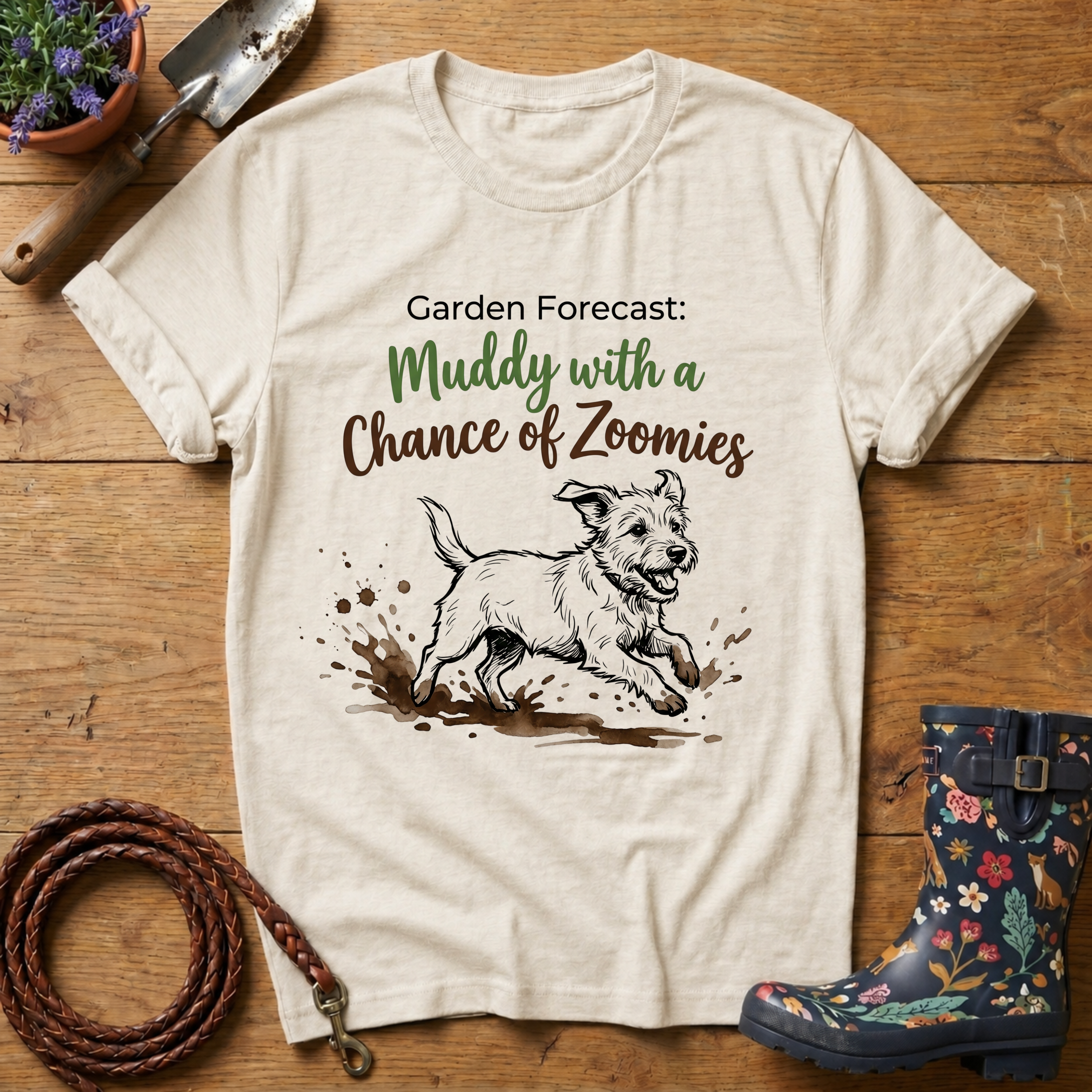 Garden Forcast = Zoomies T-shirt