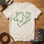 Boarder Collie Tulip T-shirt