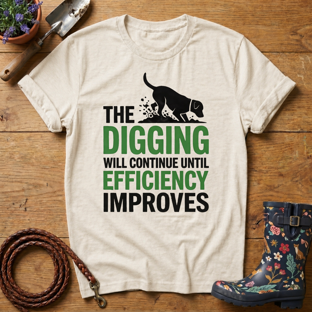 The Digging Will Continue T-shirt