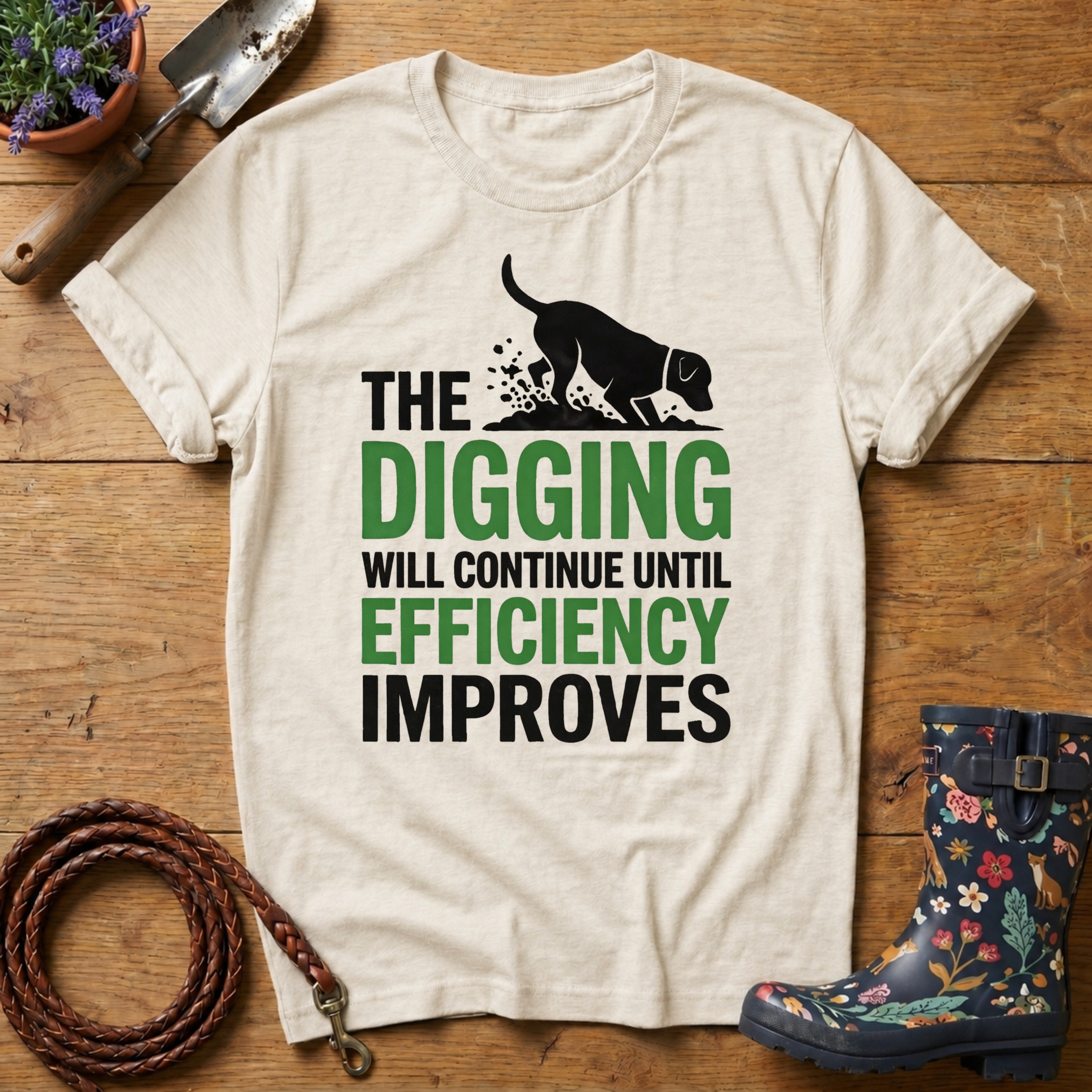 The Digging Will Continue T-shirt