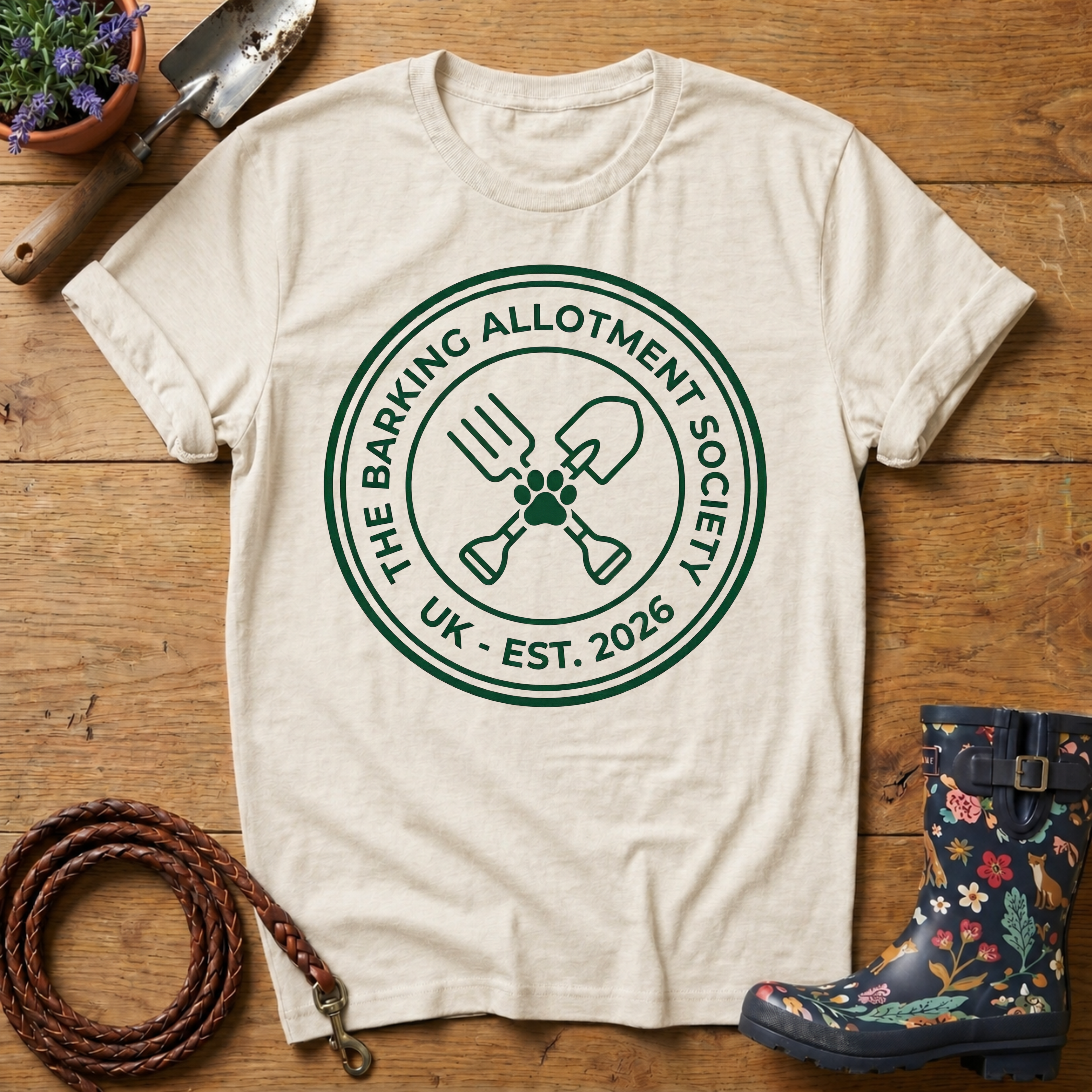 The Barking Allotment Society T-Shirt