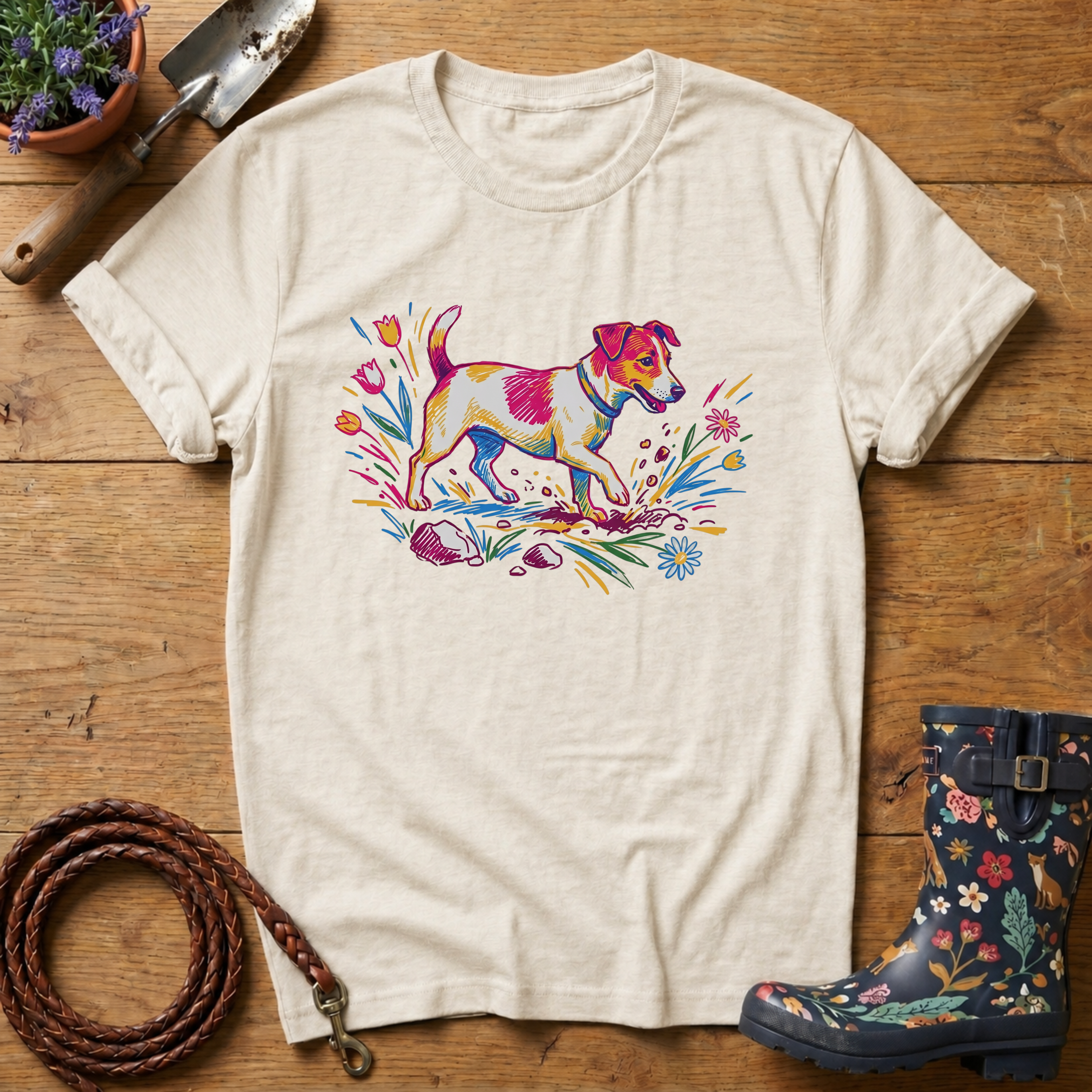 Jack Russell Colour Pop T-shirt