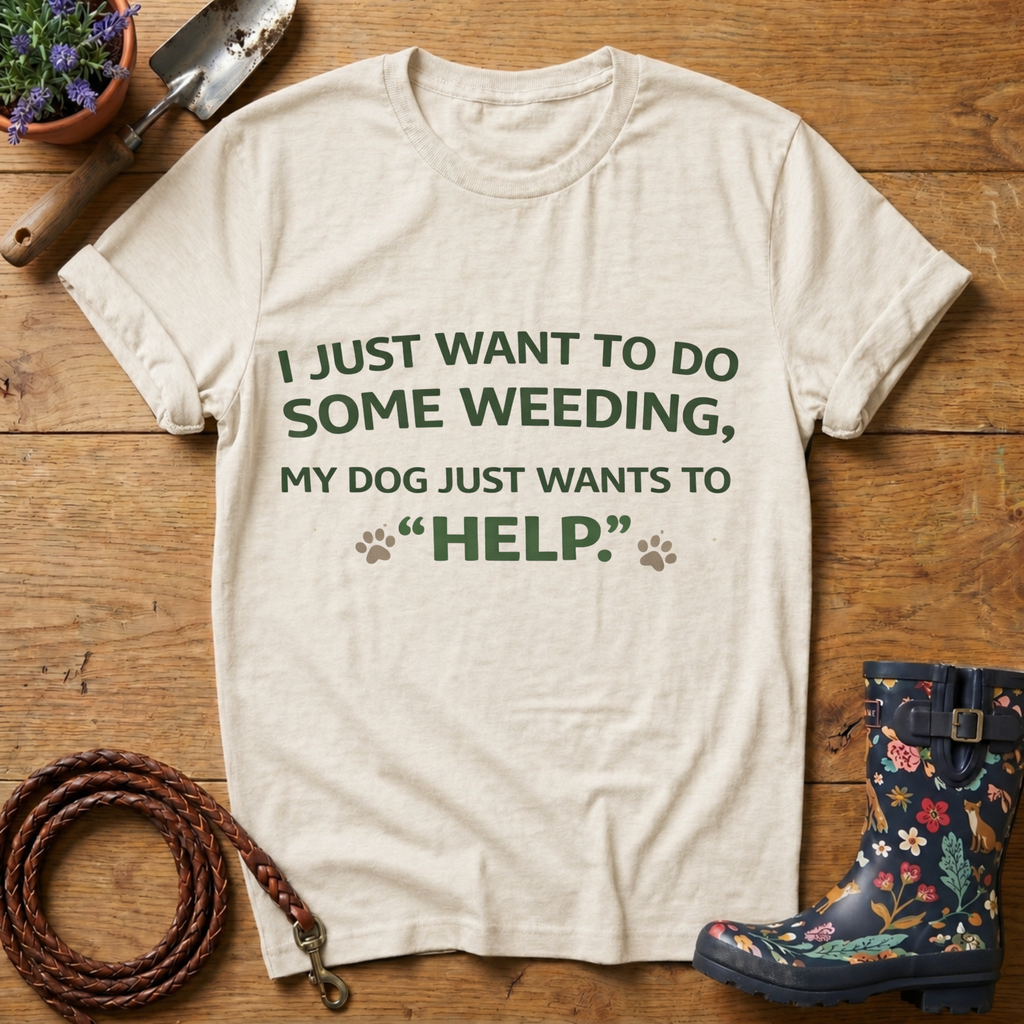 My Dog Just Wants To Help T-shirt