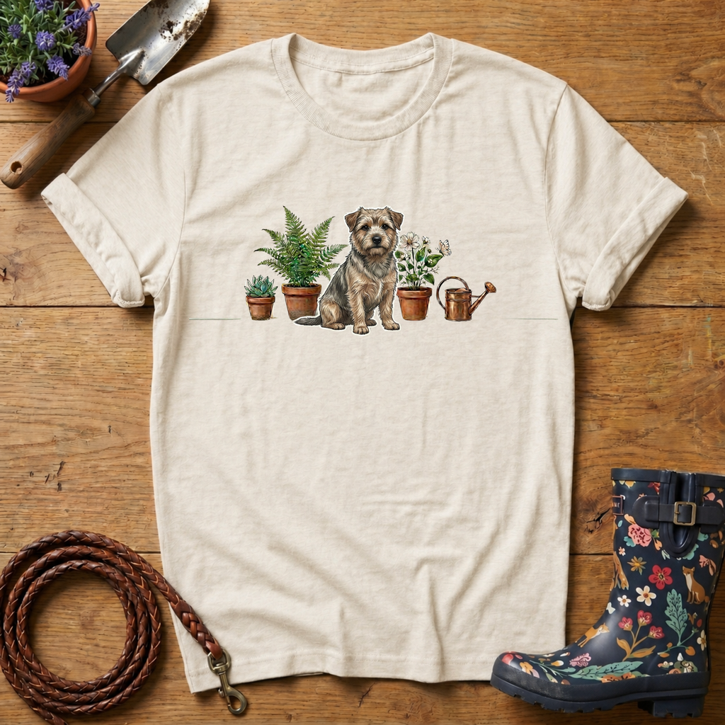 Norfolk Terrier Plant Guard T-shirt