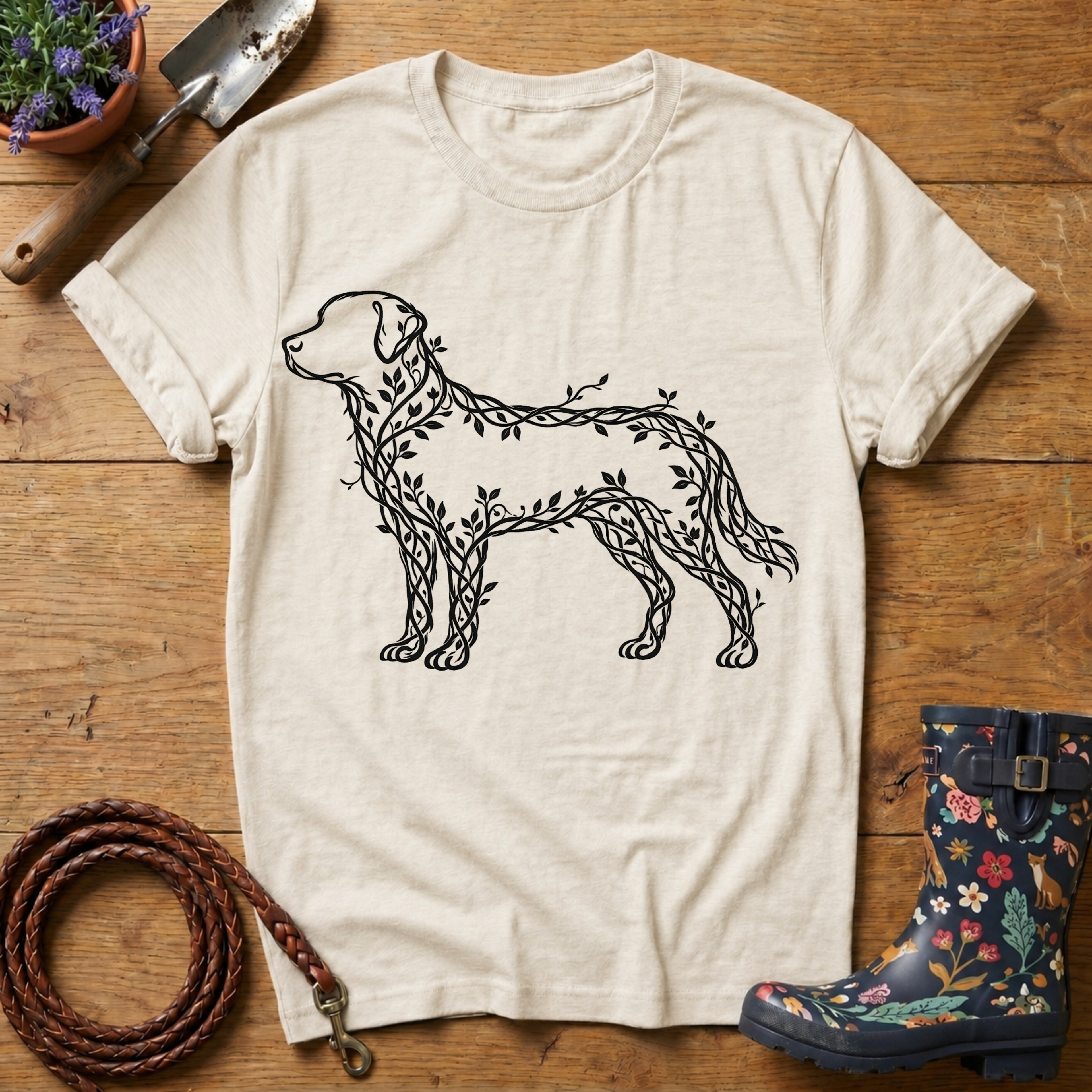 Labrador of Vines T-shirt