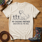 Labrador 'Digging Partner' T-shirt