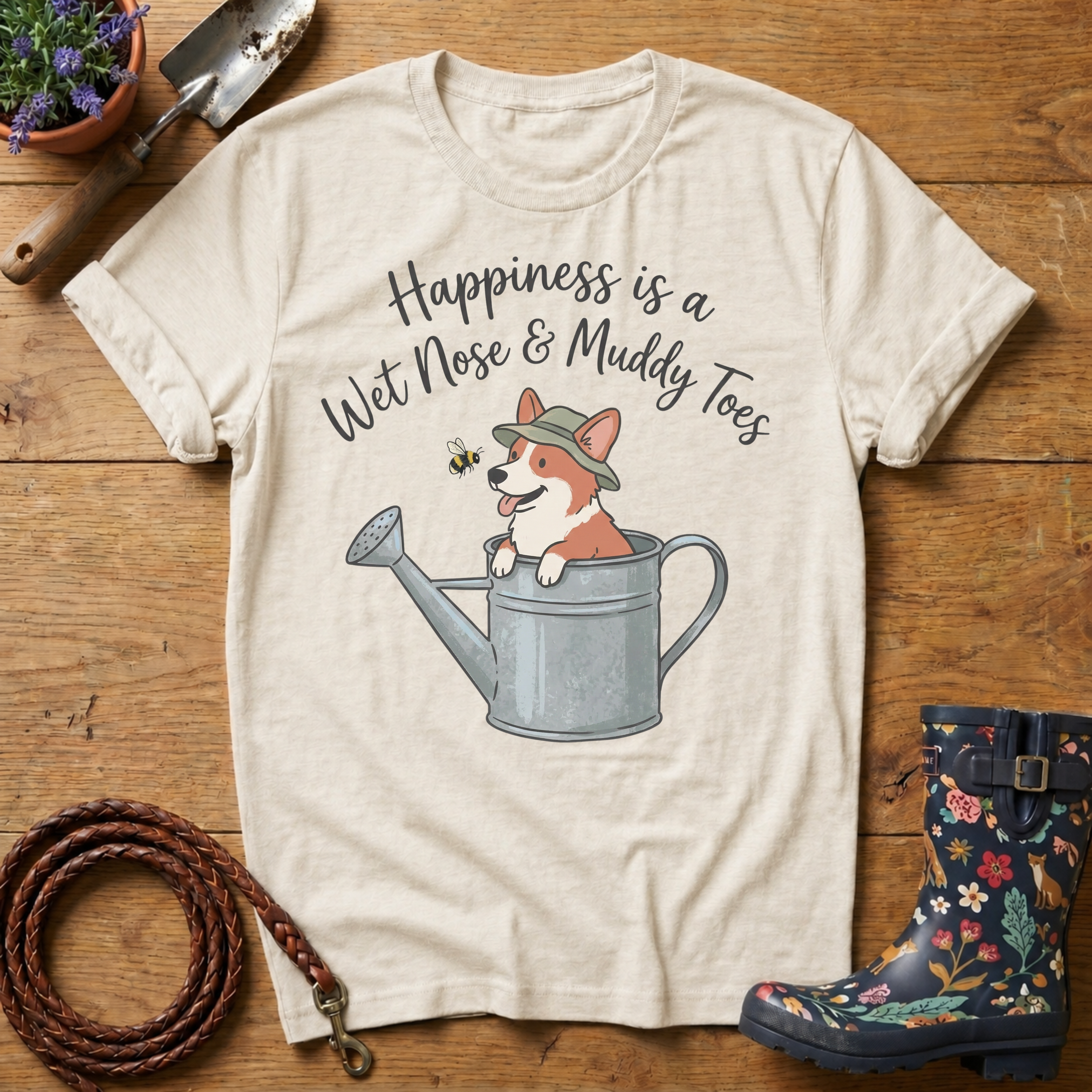 Happiness is a Wet Nose T-shirt