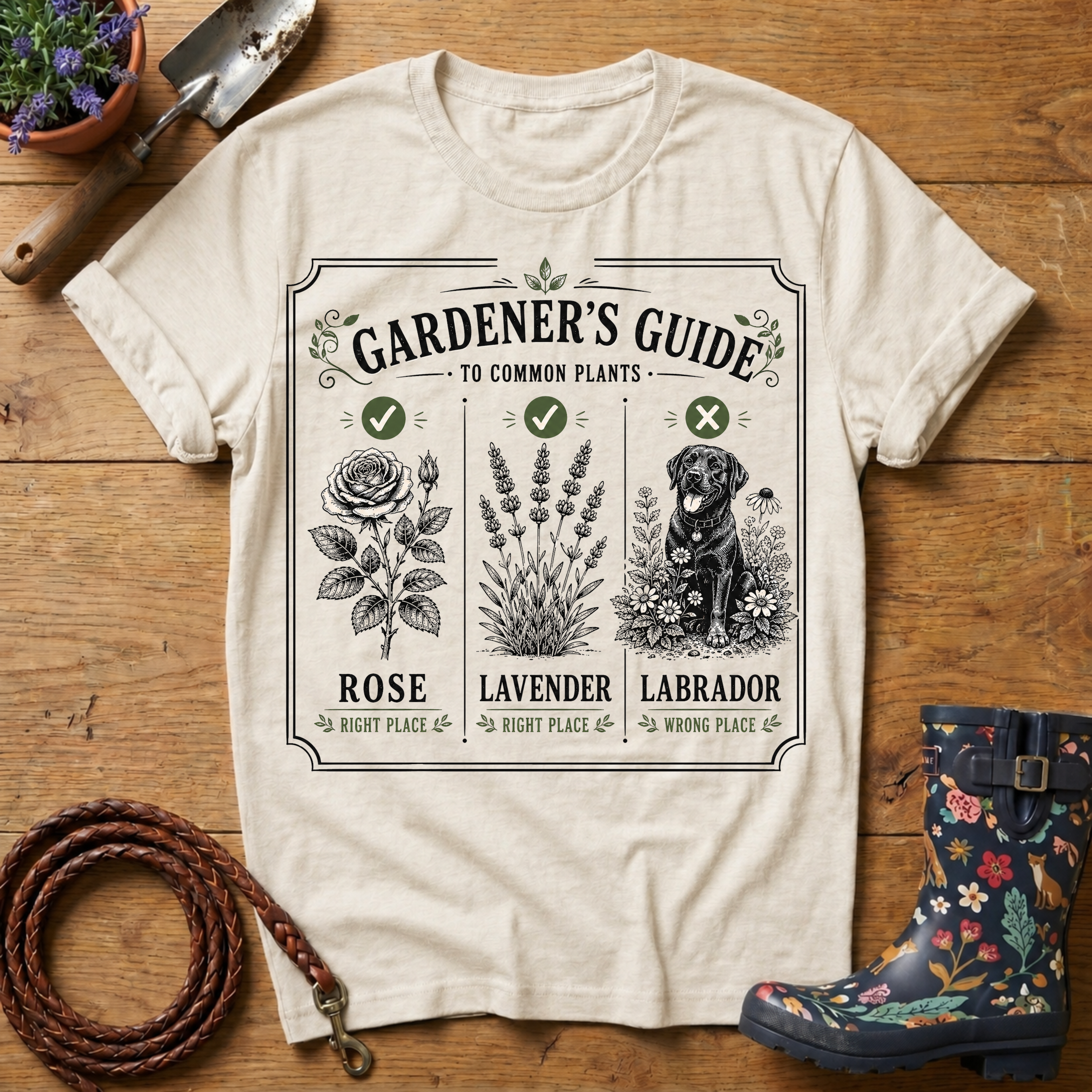 Gardener Guide T-shirt