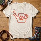 Paw Print Watering Can T-shirt