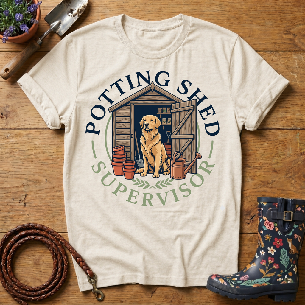 Potting Shed Supervisor T-shirt