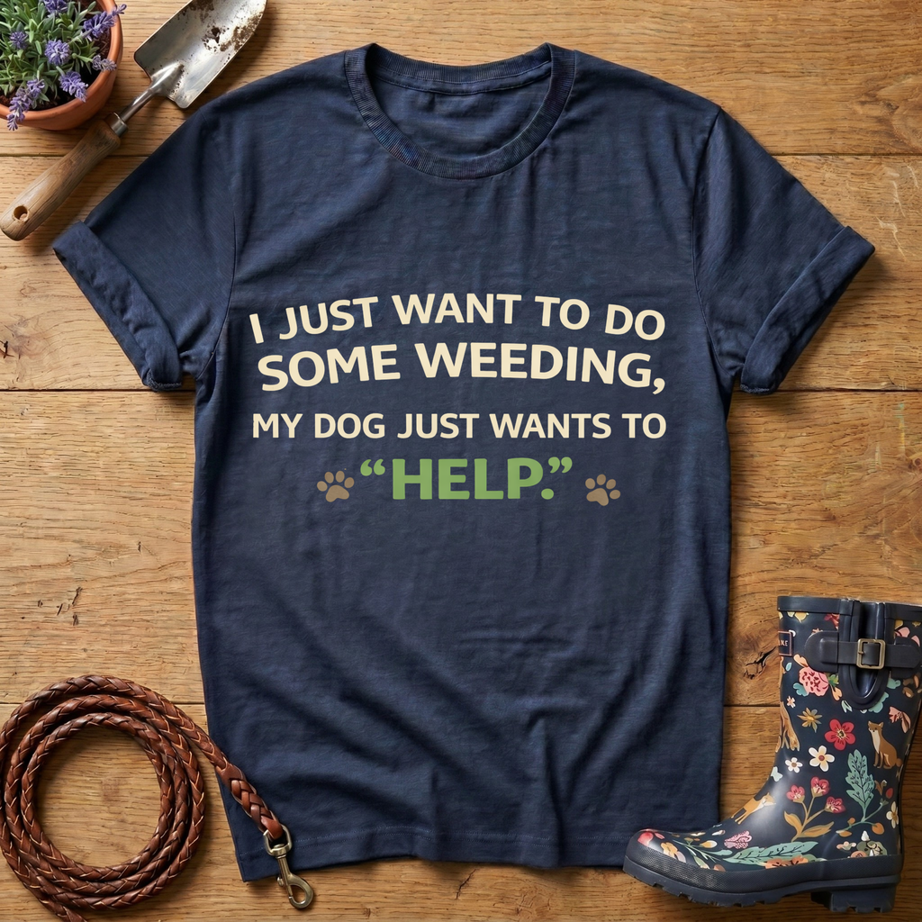 My Dog Just Wants To Help T-shirt