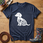 Dachshund Sunflowers & Butterfly T-shirt
