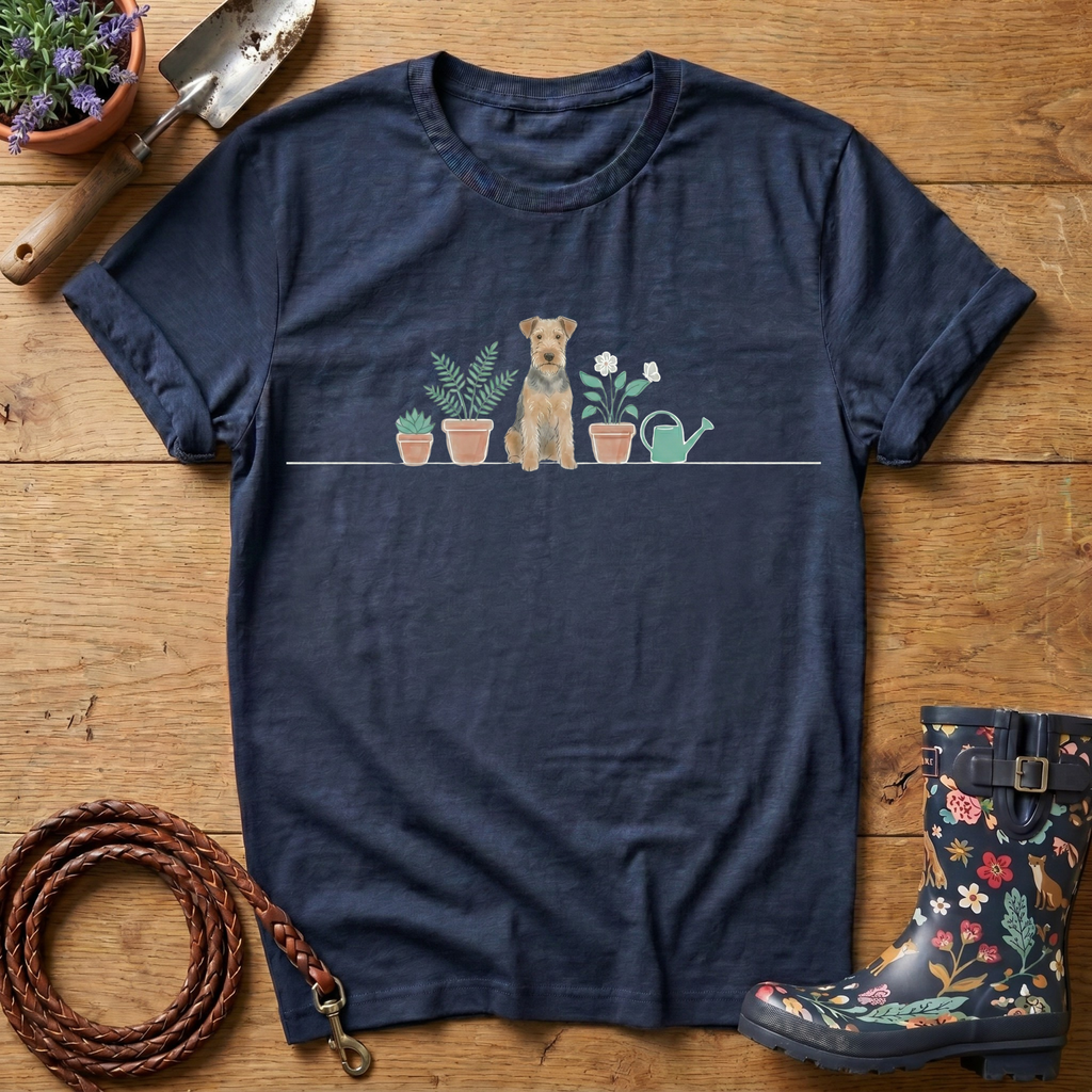 Terrier Watercolour Vector T-shirt