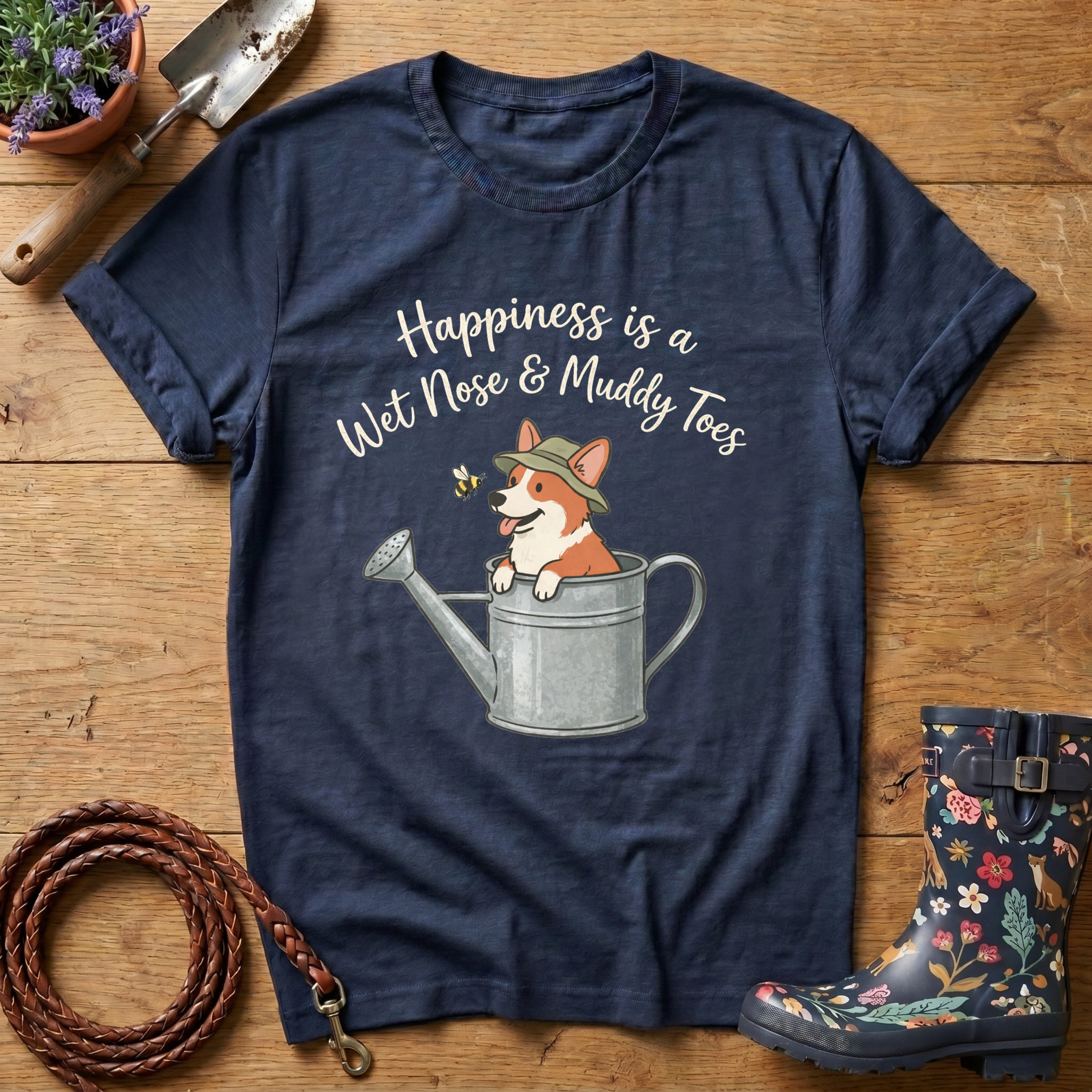 Happiness is a Wet Nose T-shirt