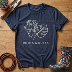 Boarder Collie Roots & Ruffs T-shirt