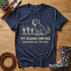 Labrador 'Digging Partner' T-shirt